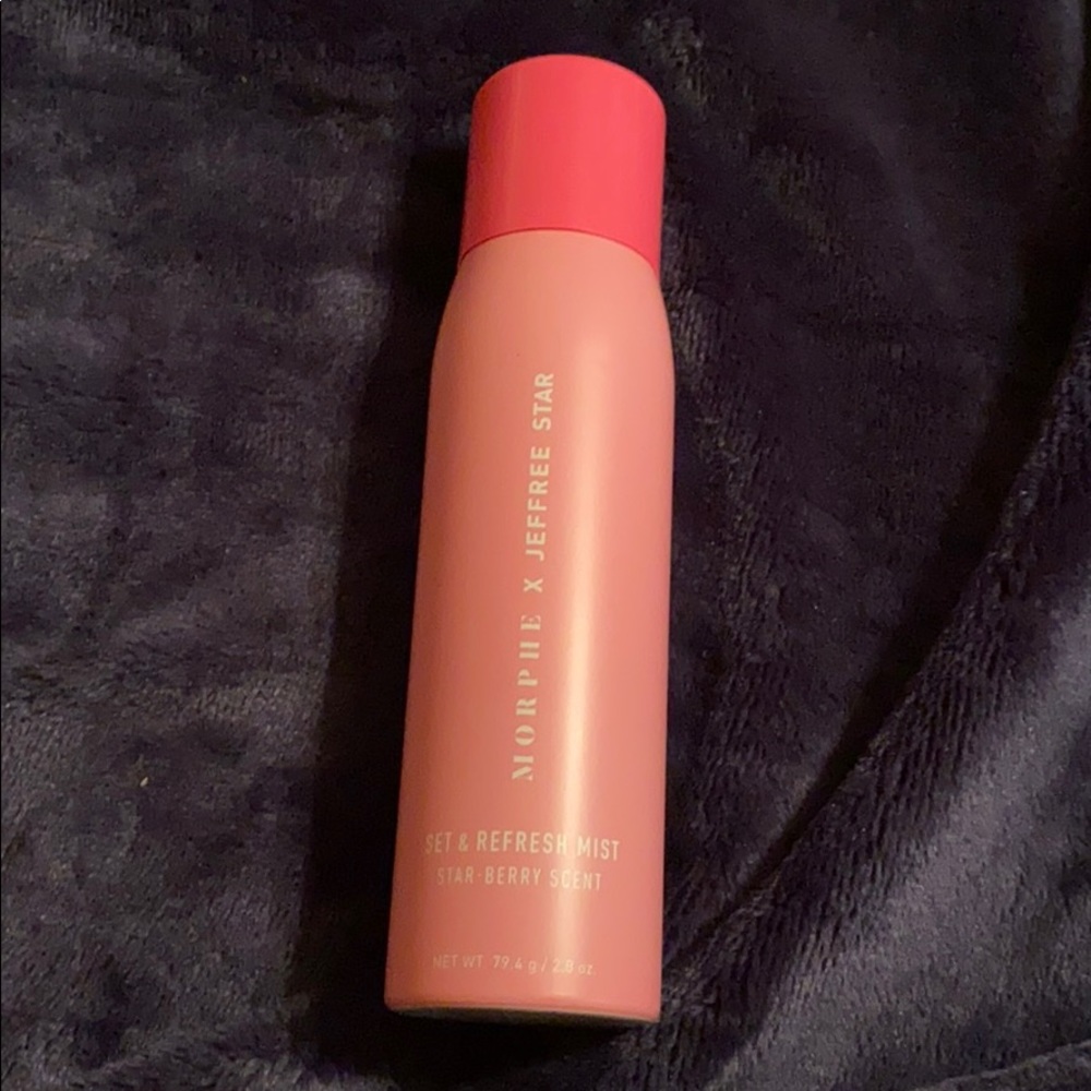 Morphe X Jeffree Star at and refresh mist
